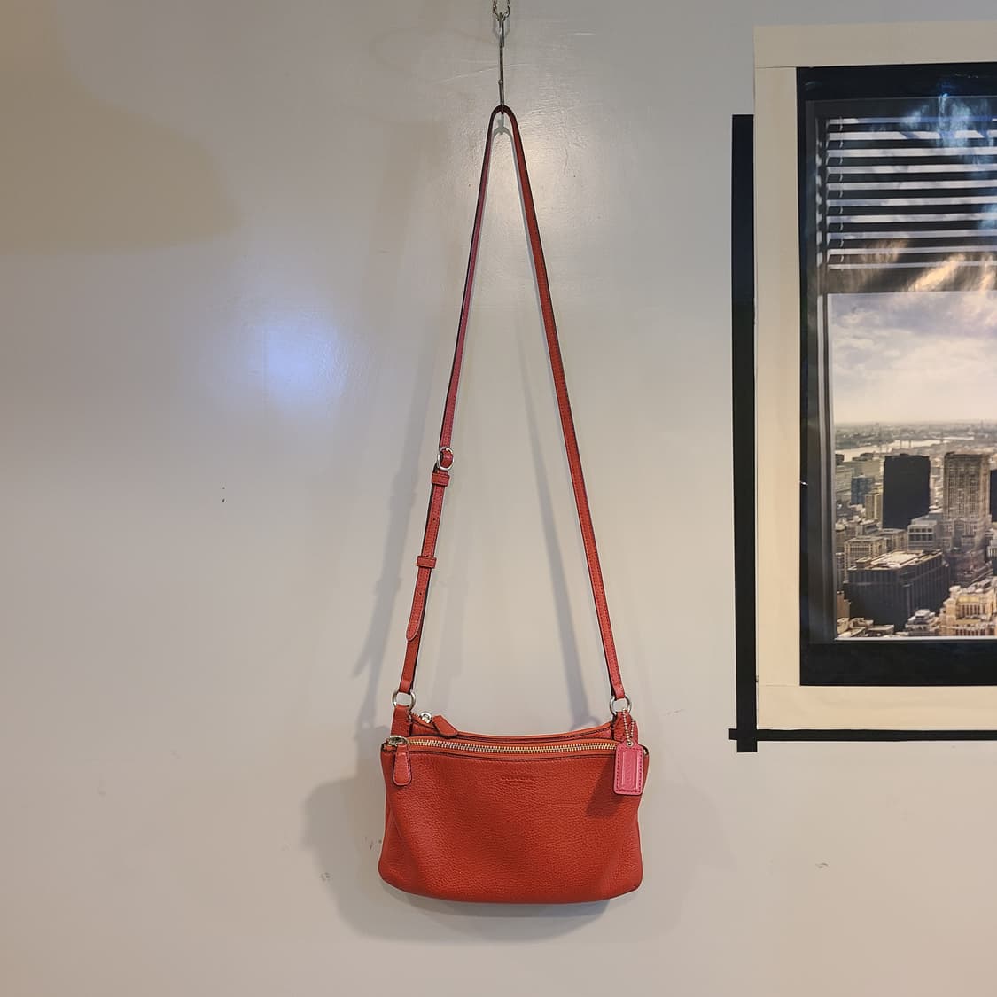 코치 더블 지퍼 크로스백 상품이미지2