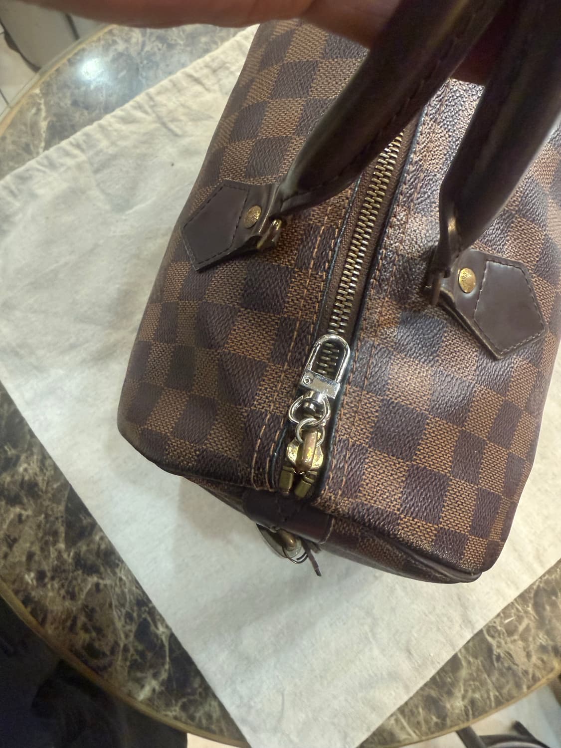 정품 루이비통 다미에 스피디 30 팝니다 상품이미지6