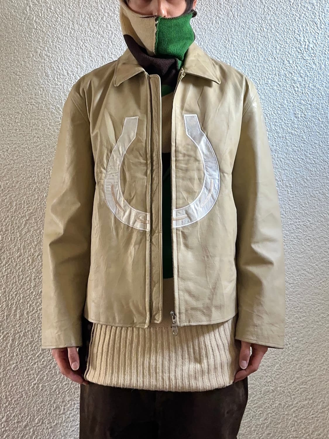 JRA+ Uniform Circus Beams 홀스슈즈 레더 자켓 상품이미지4