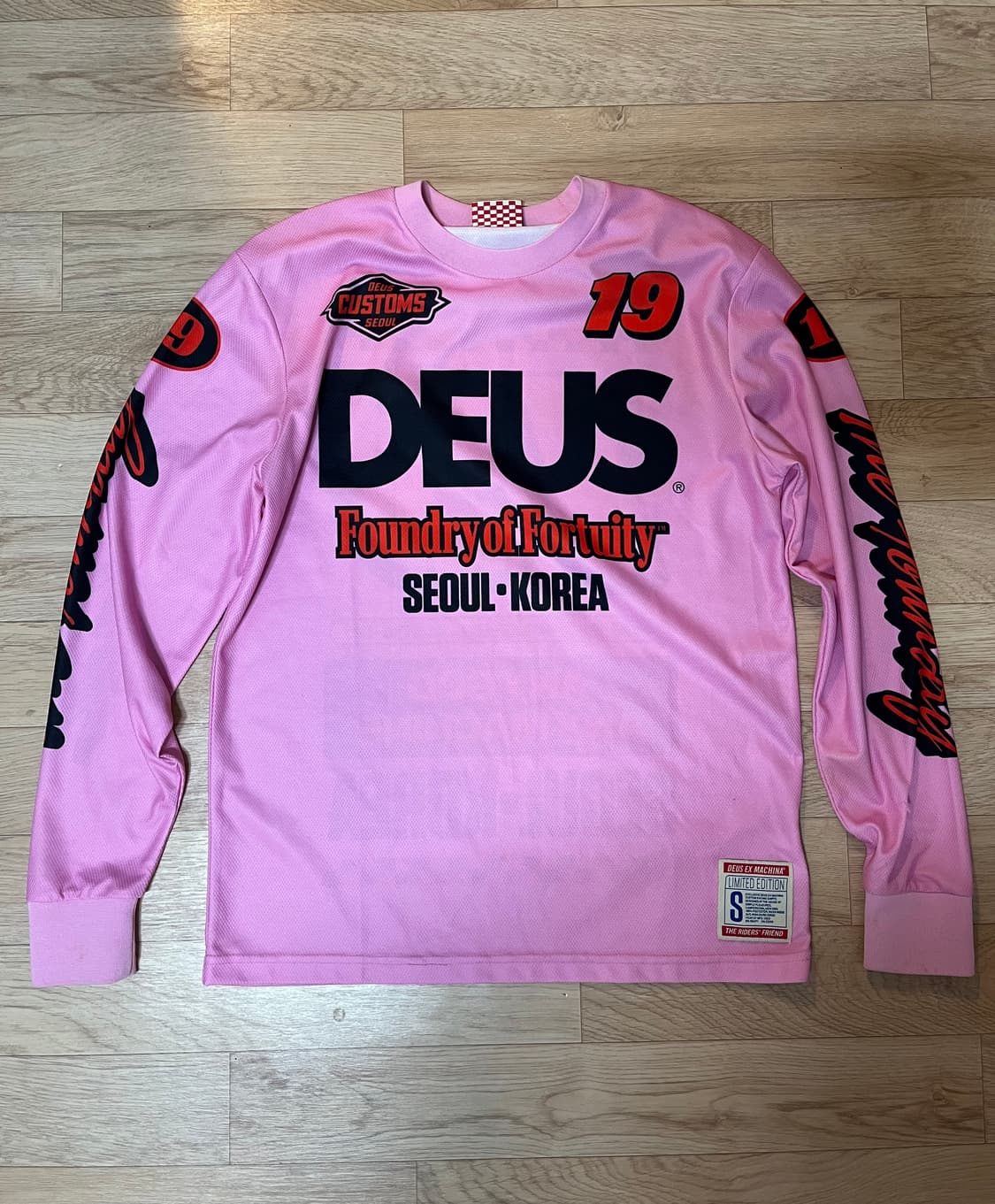 DEUS EX MACHINA 핑크 져지 상품이미지2