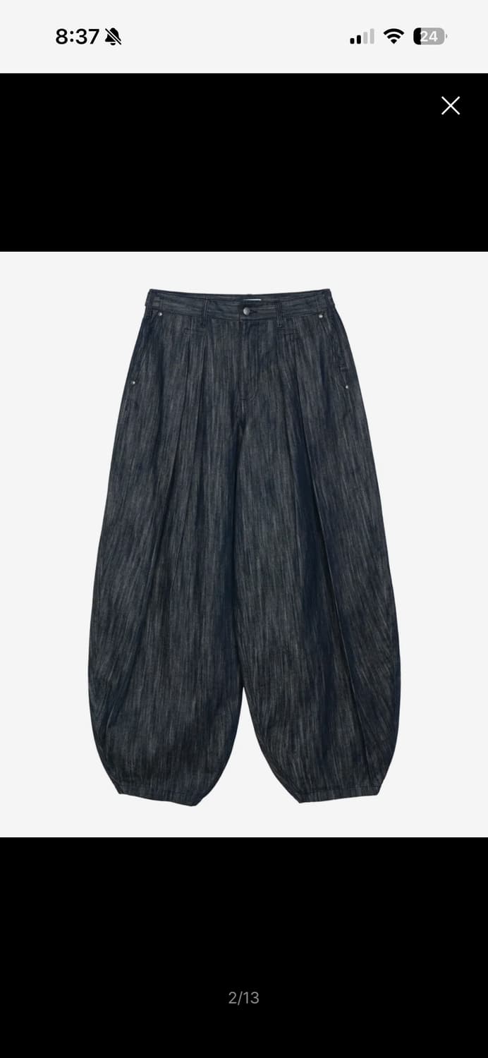 아이돈워너셀 데님팬츠 Aurora Denim Balloon Pants 상품이미지1