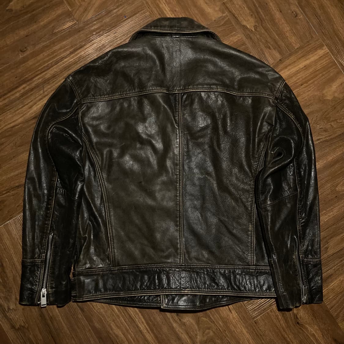 BUFFALO LEATHER RIDER JACKET 상품이미지5