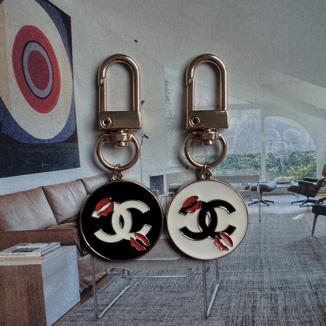샤넬 루즈 키스 키링 상품이미지1