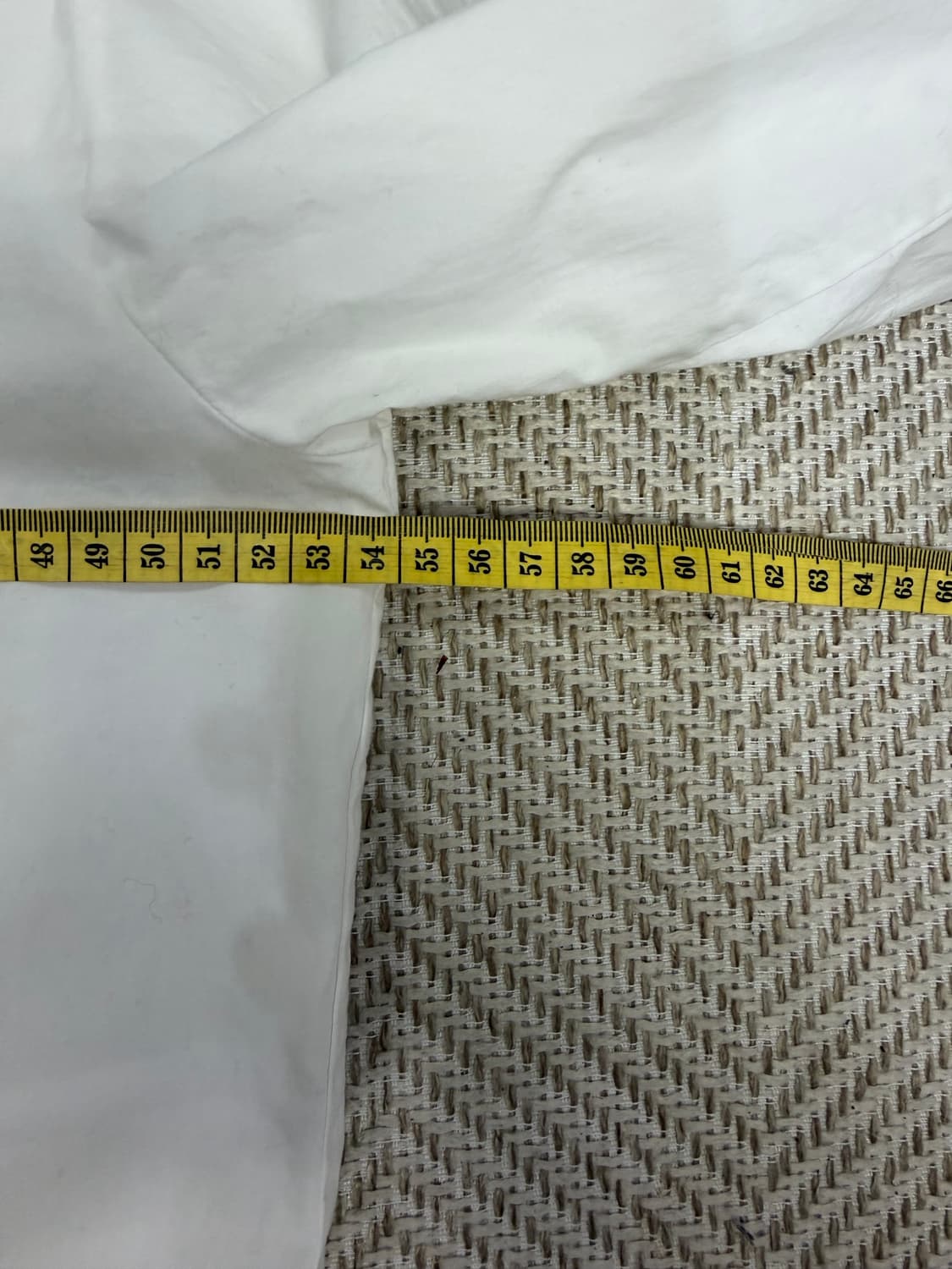 정품) 타임옴므 한섬 흰색 셔츠 남방 100 상품이미지8