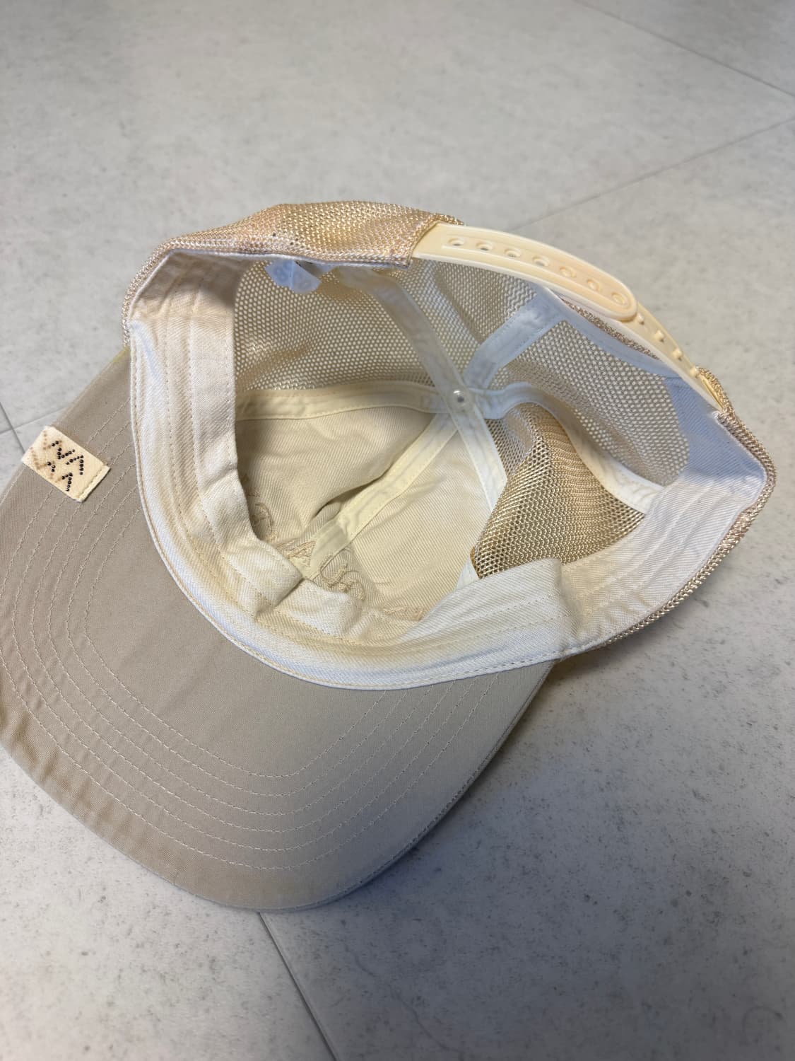 비즈빔 굿이어 베이지캡 모자 상품이미지2