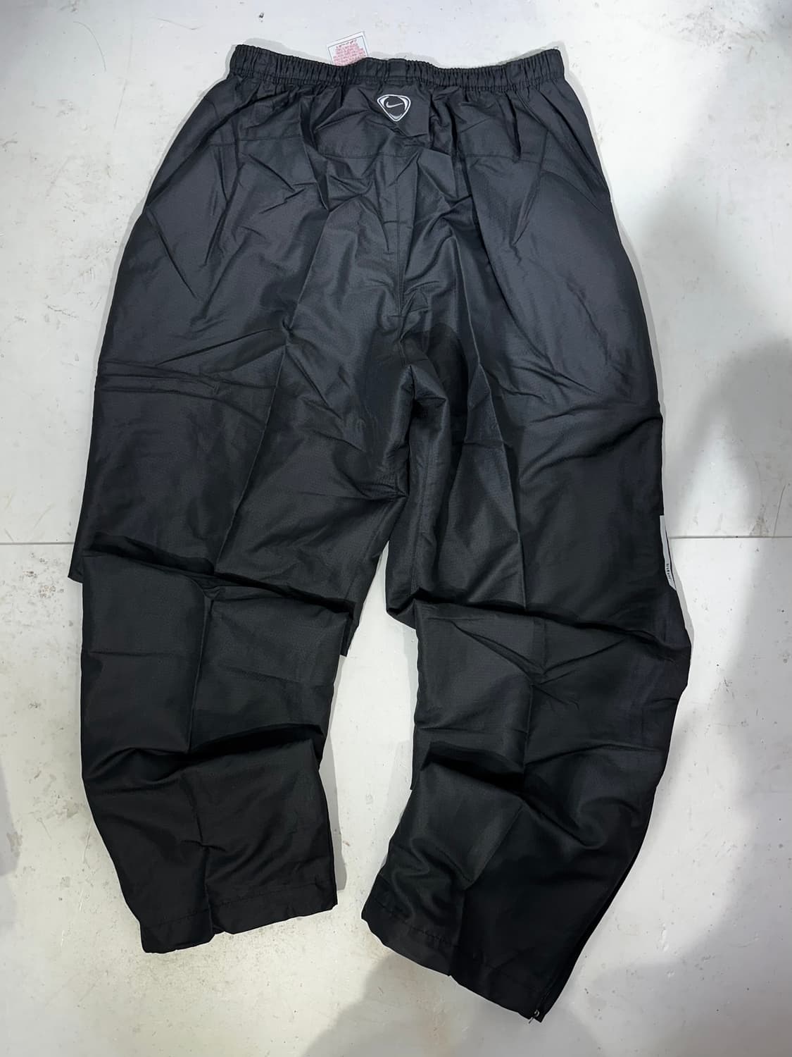 00s 나이키 새상품 블랙 인터밀란 한정판 와이드 트랙 팬츠 상품이미지5