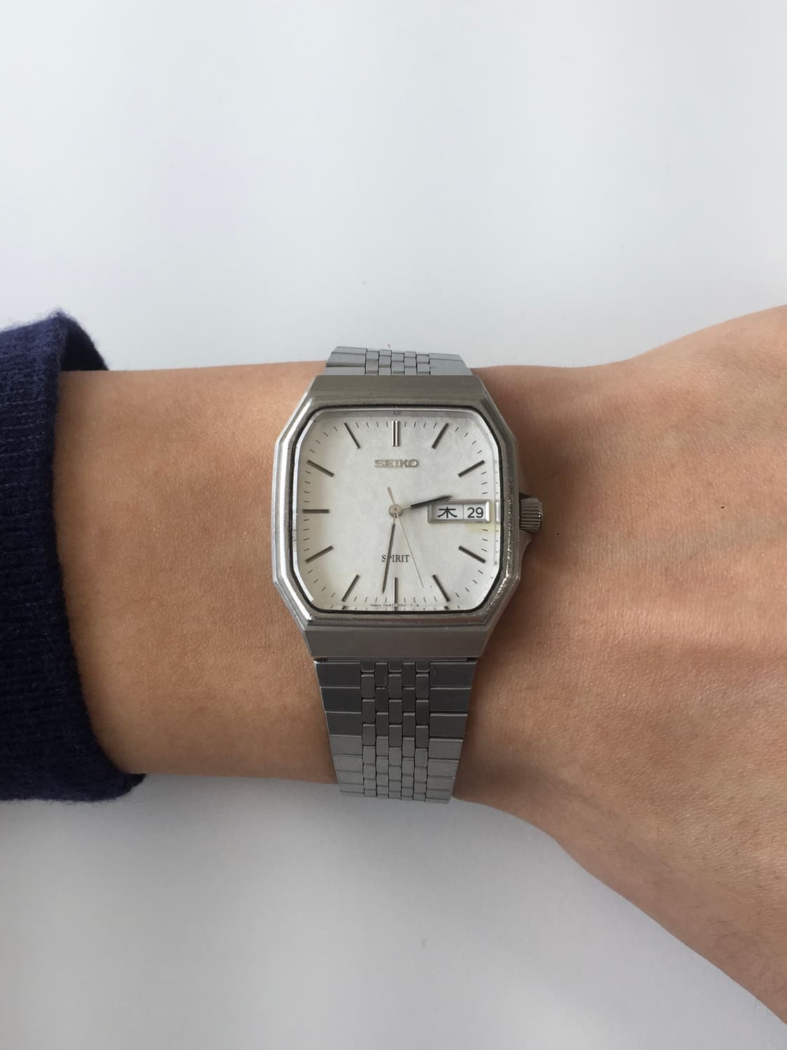 90s seiko spirit square day-date 상품이미지2