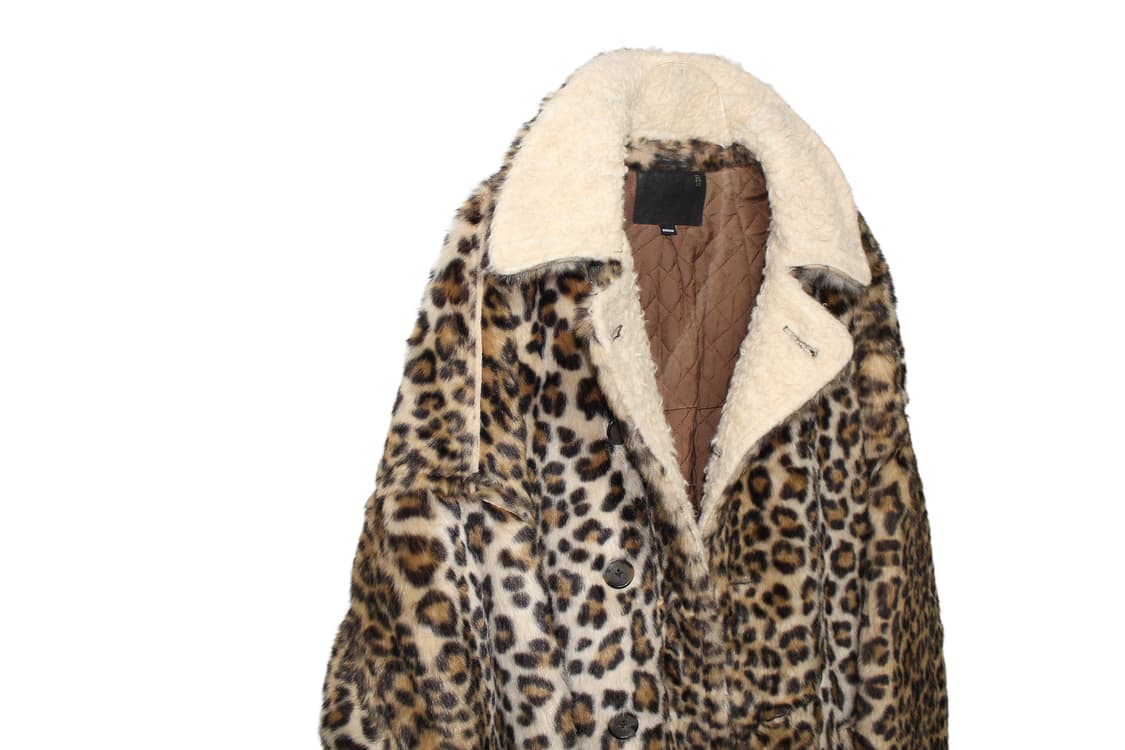R13 oversized Leopad coat 알썰틴 레오파드 퍼 코트 상품이미지4