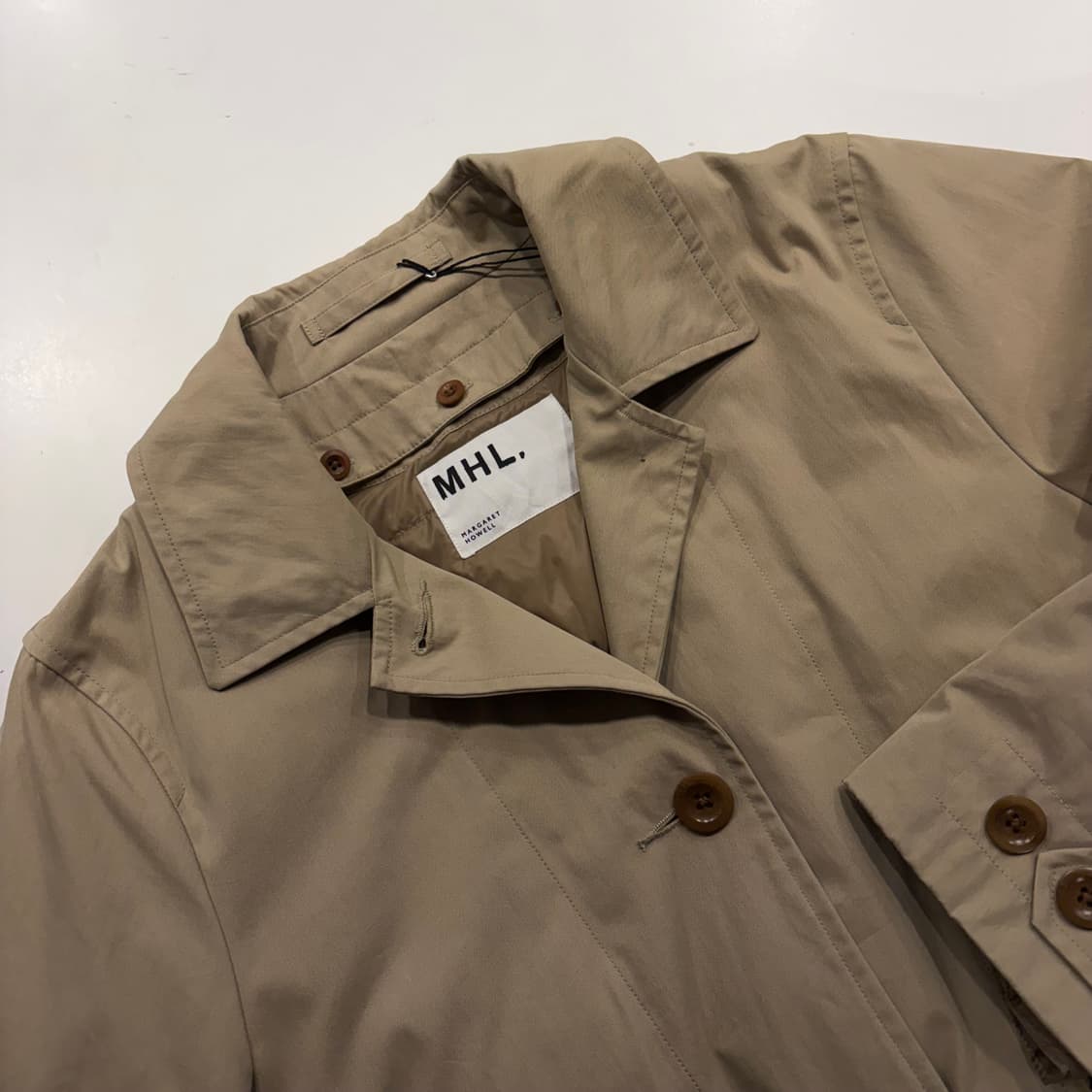 [M] 17FW 마가렛호웰 베이지색 내피 코트 자켓 B288 상품이미지7