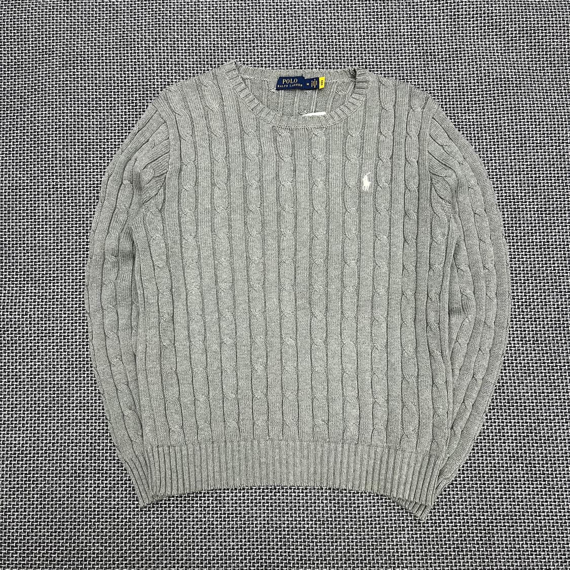 폴로랄프로렌 그레이 케이블 니트 상품이미지1