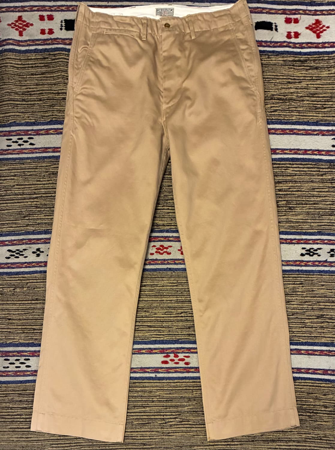 (32)버즈릭슨 밀리터리 오리지널 스펙 코튼 치노팬츠 워시 카멜 상품이미지2