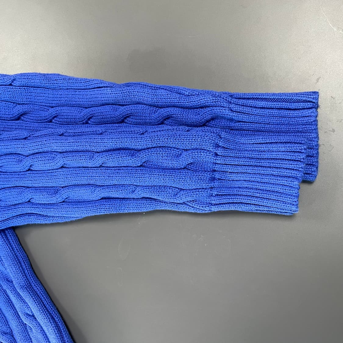 [M] 폴로 랄프로렌 코튼 꽈배기 케이블 니트 QR인증 상품이미지4