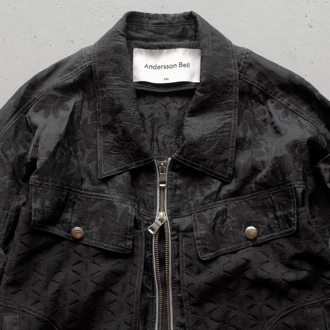 Andersson Bell Flower Sheer Jacket 상품이미지3