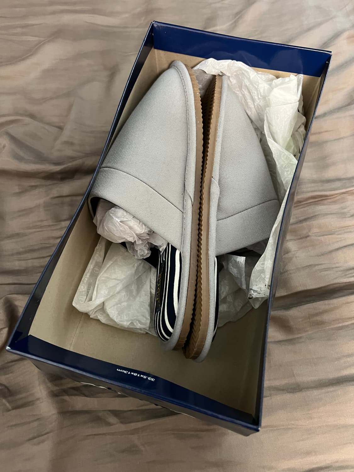 폴로 랄프로렌 실내화 그레이 9사이즈 280 사이즈 상품이미지1