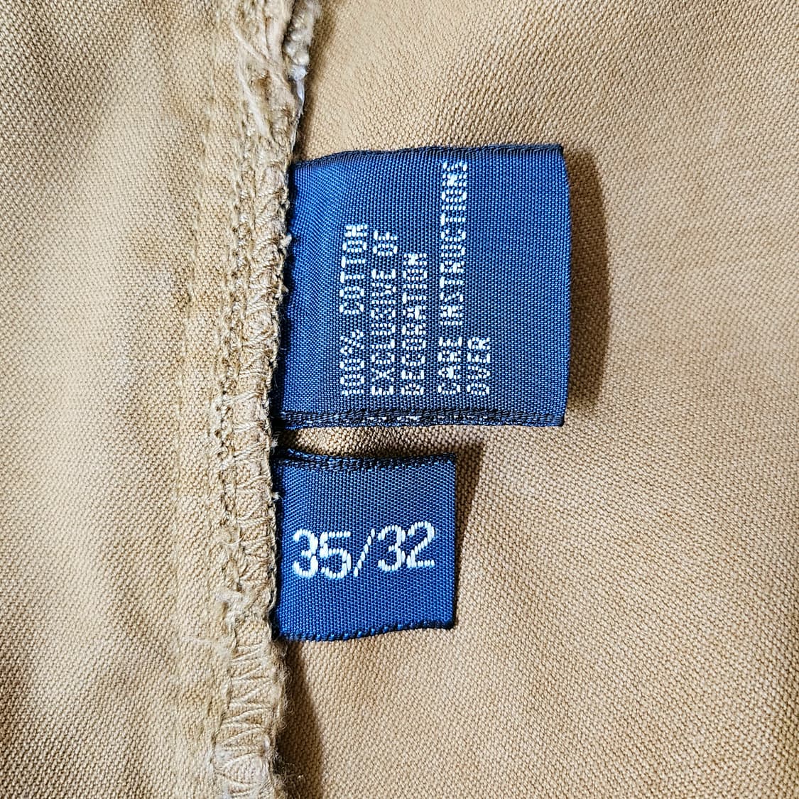 [35][폴로 랄프로렌] 90's 650 스트레이트 어센틱 덩가리스 팬츠 상품이미지8