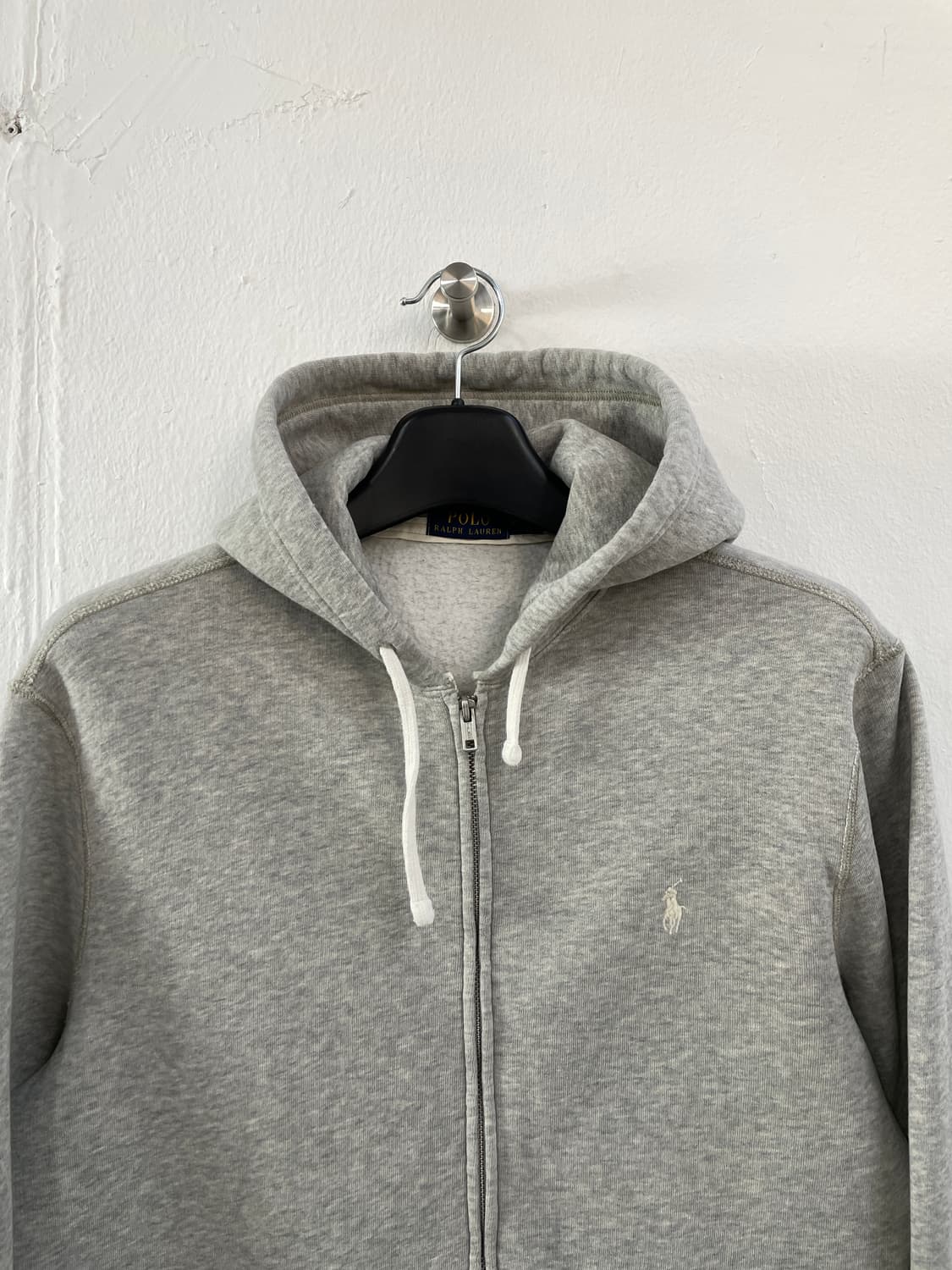 폴로 랄프로렌 화이트 포니 후드집업  상품이미지1