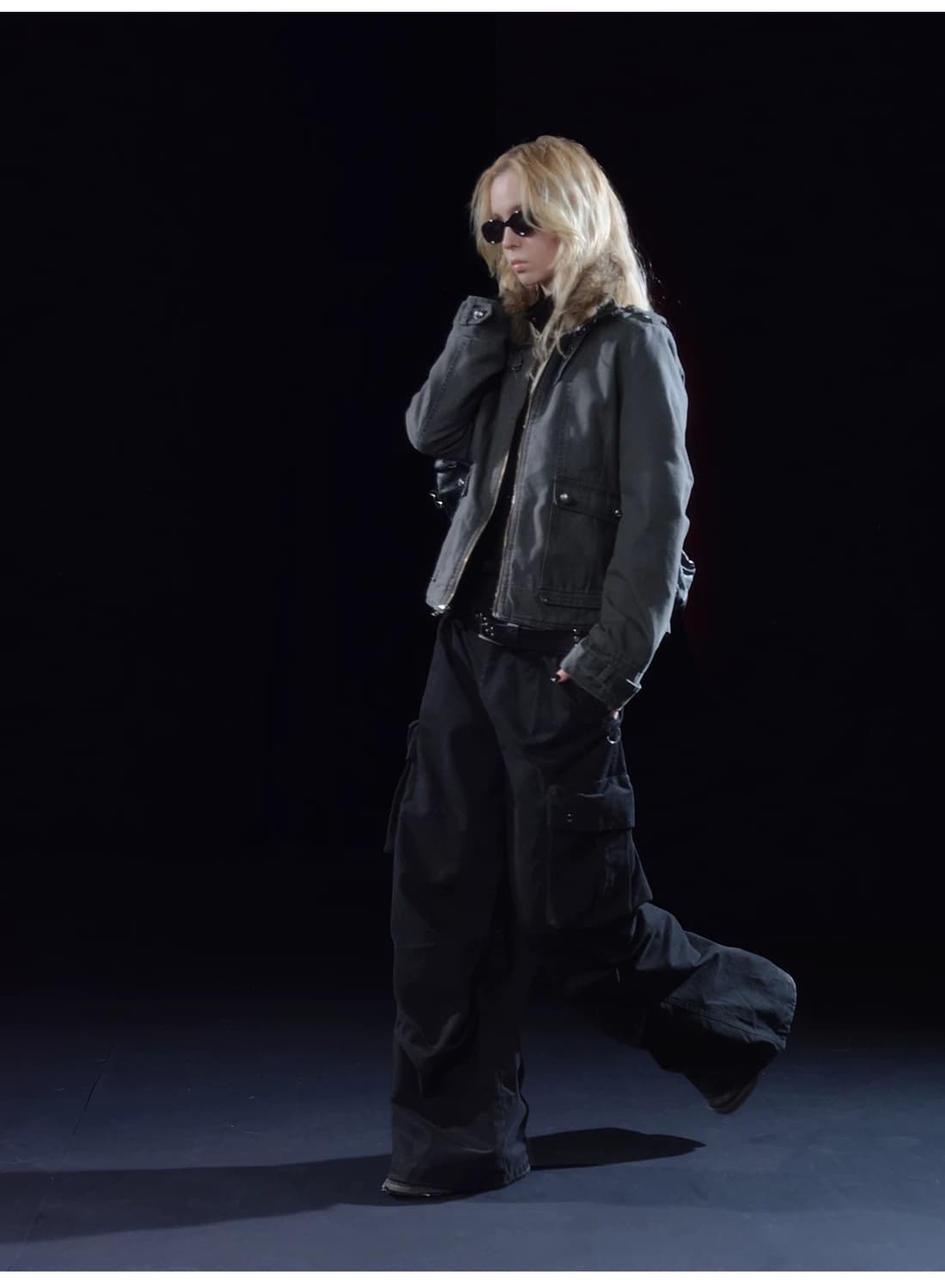 Wearandtear 하이넥 워크자켓 M 상품이미지4