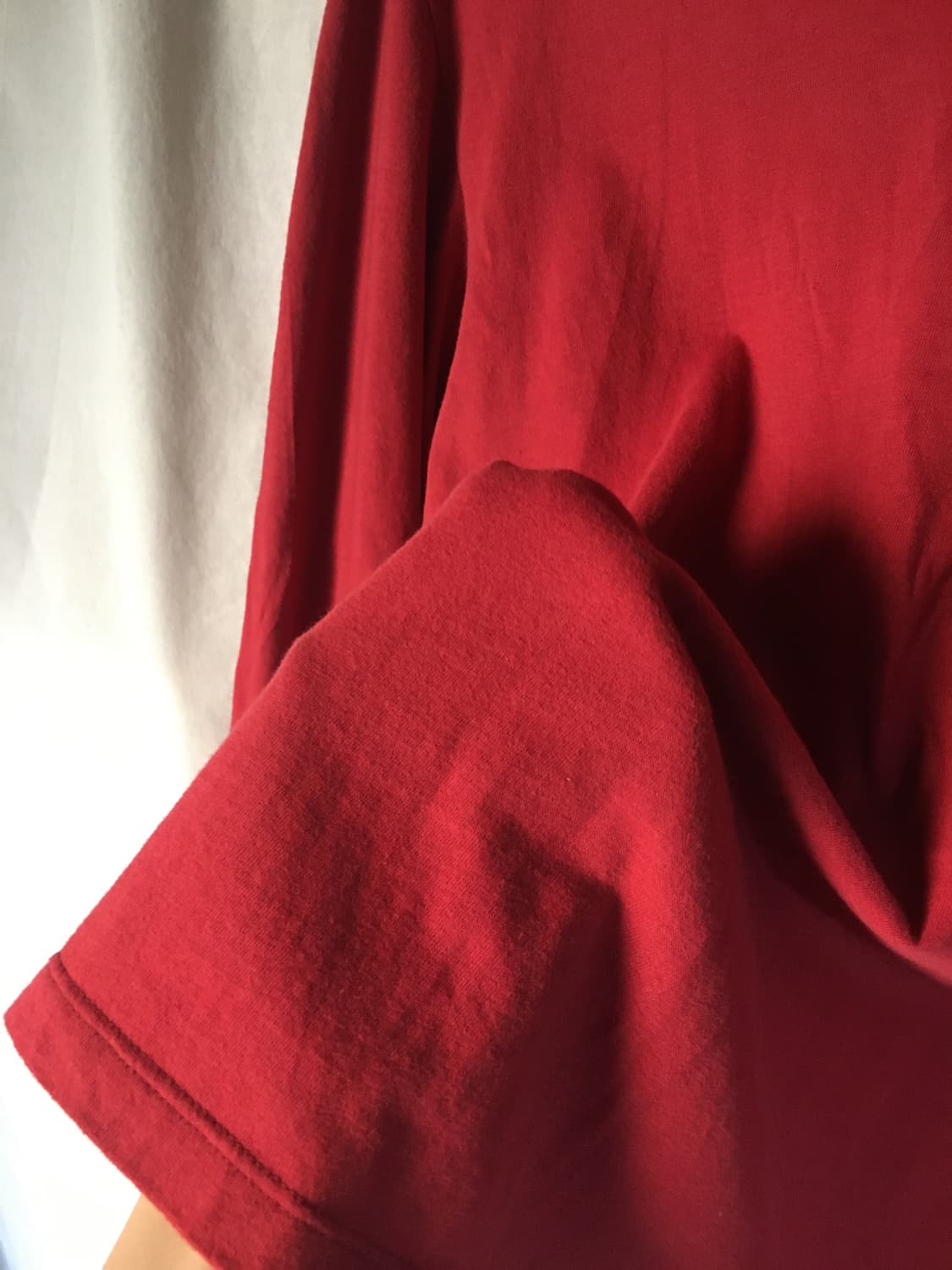 Cacele WOOL V-NECK LONG SLEEVE, RED 상품이미지7