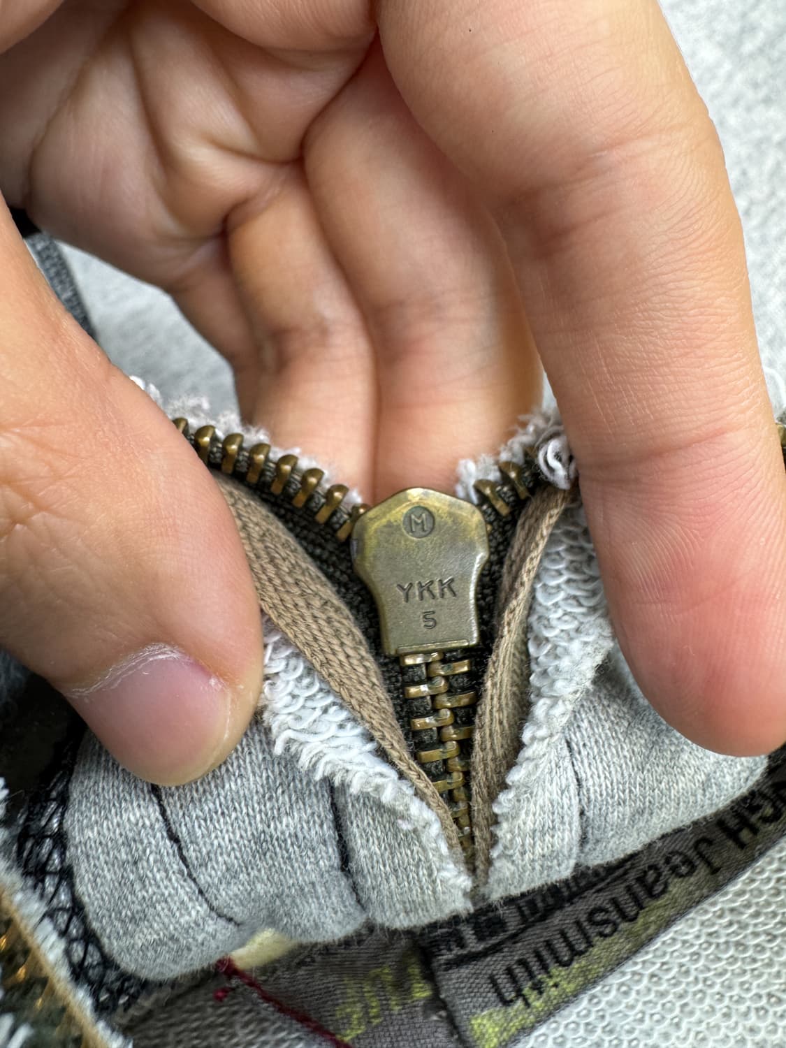 터프 진스미스 스티치 풀오버 후드티 상품이미지9