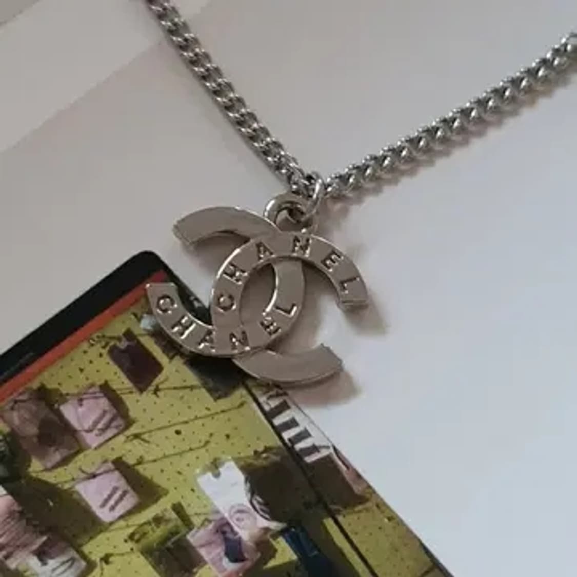  샤넬 정품 빈티지 업사이클링 남자 목걸이 남여공용 상품이미지2