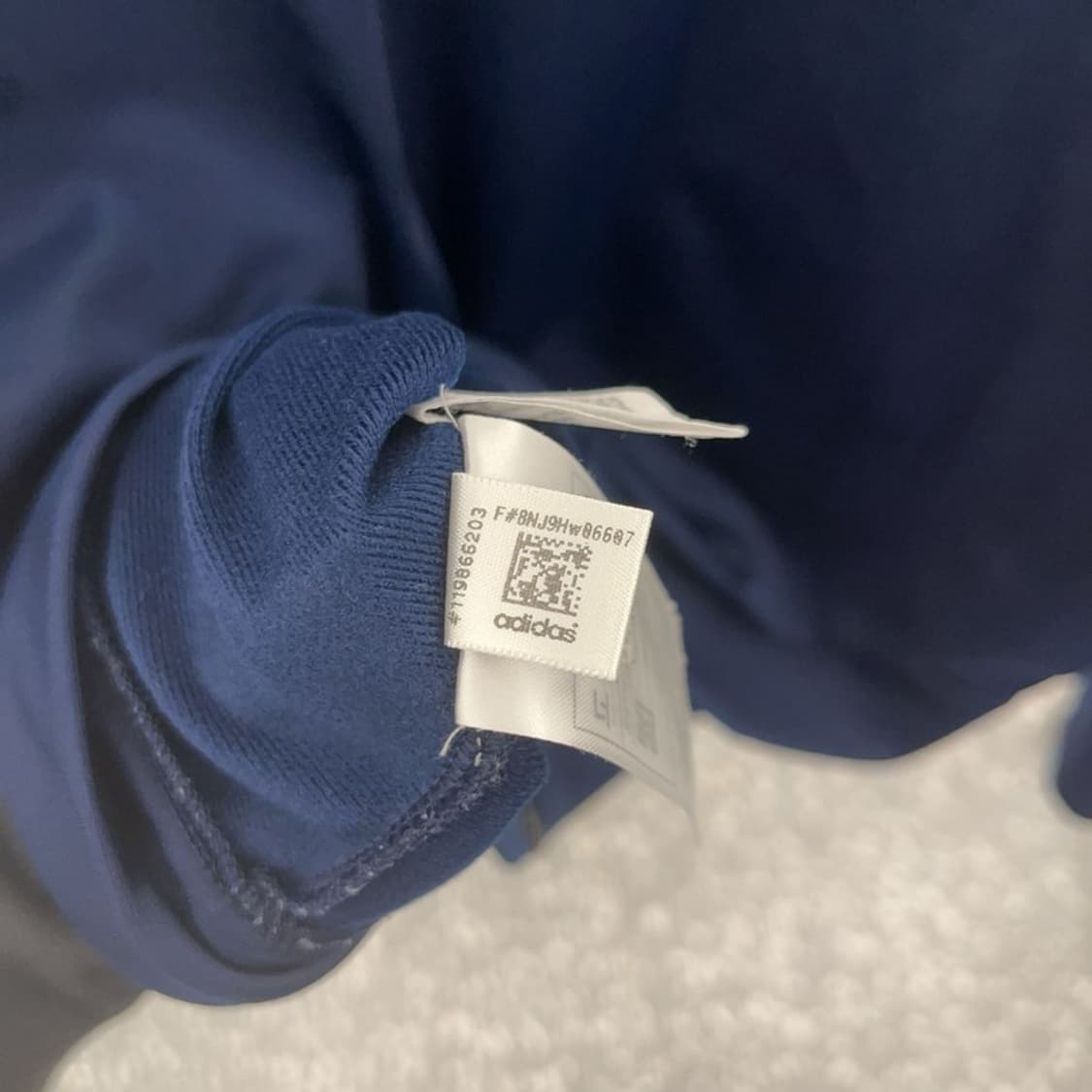 아디다스 투톤배색 레트로 빈티지 져지 집업 XL C07866 상품이미지7