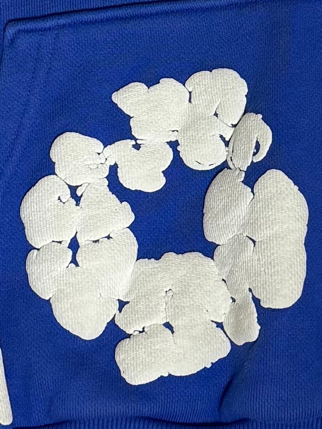 (M) 데님티어스 후드티 로얄 블루 상품이미지4