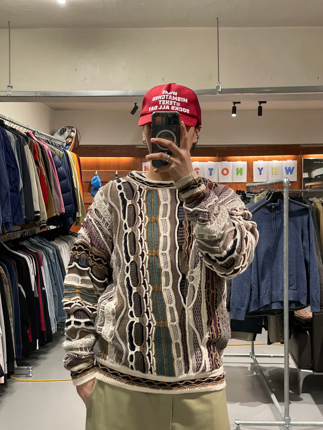 빈티지 케이블 니트   상품이미지2