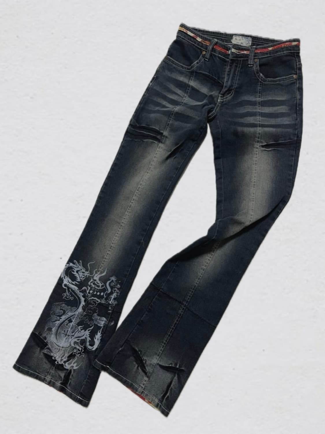 Oriental Washing Denim Pants 상품이미지1