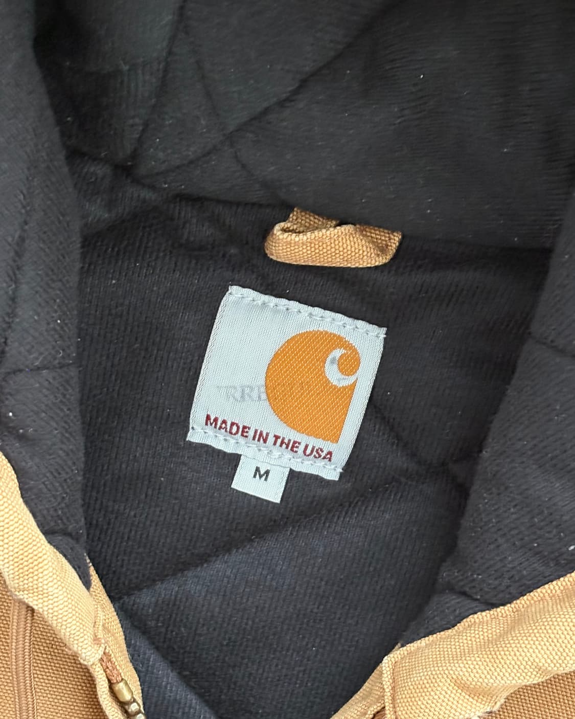 Carhartt 칼하트 베이지 덕 액티브 워크 자켓 상품이미지3