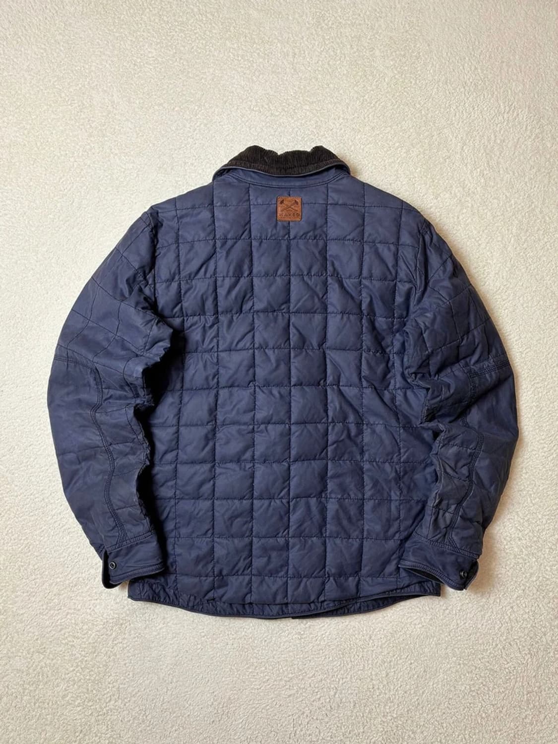 시리즈 x Waxed 퀼팅 피그먼트 코듀로이 카라 자켓 PN6332 상품이미지6