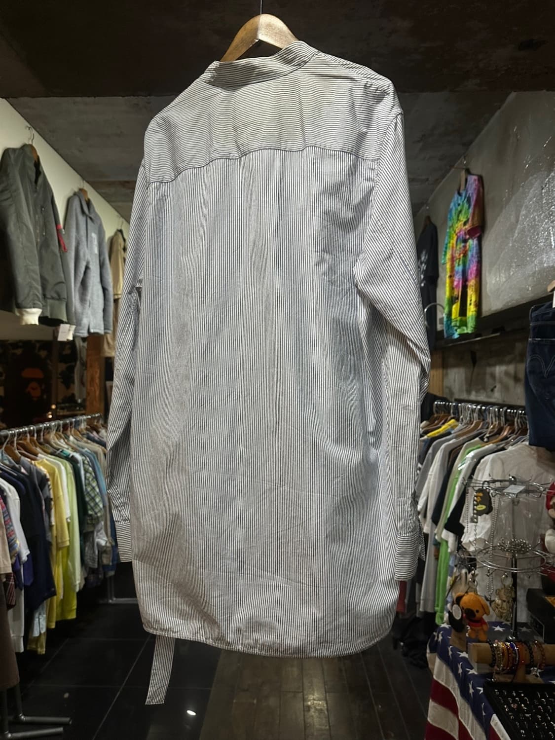 Jil Sander 질샌더 스트랩 포인트 스트라이프 셔츠 상품이미지2