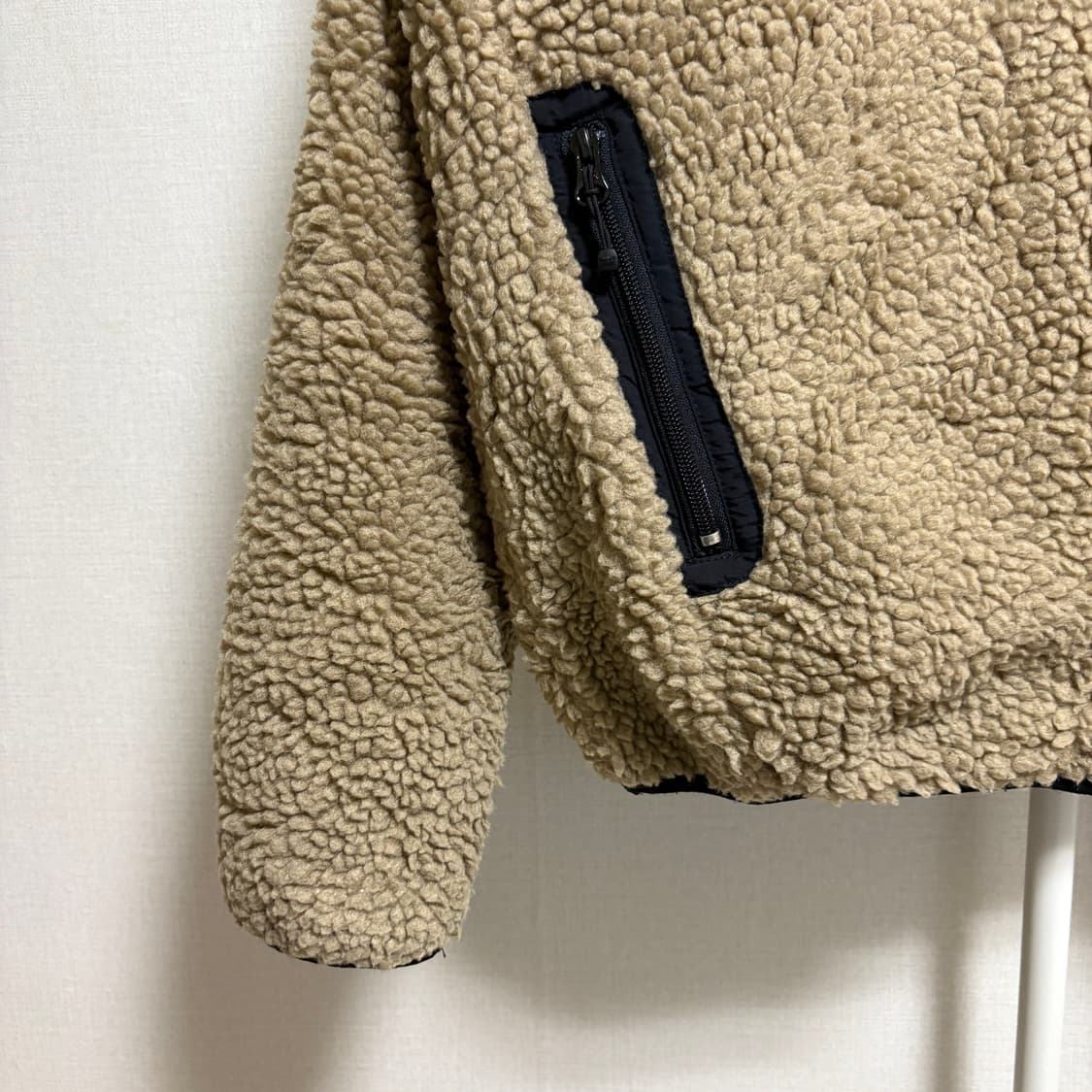 프릭스스토어 리버시블 플리스 점퍼 / 베이지, L 상품이미지4