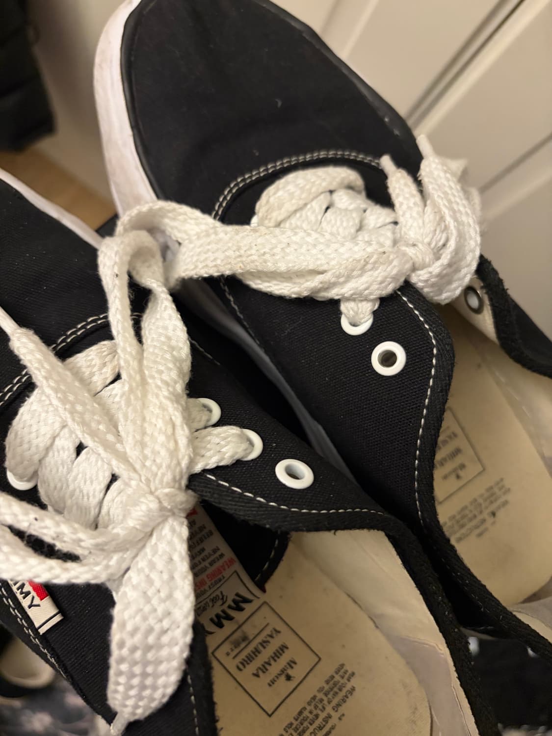 메종 미하라 야스히로 베이커 OG 솔 캔버스 로우 상품이미지3