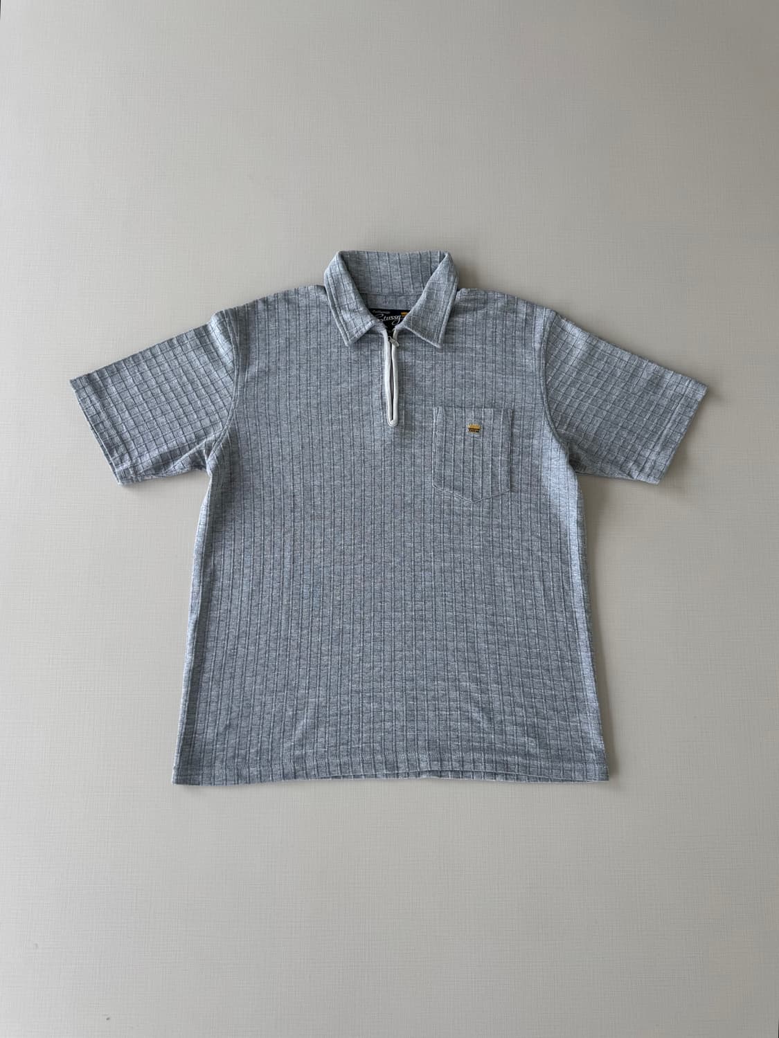 90s 스투시 Quarter Zip 폴로셔츠 상품이미지2