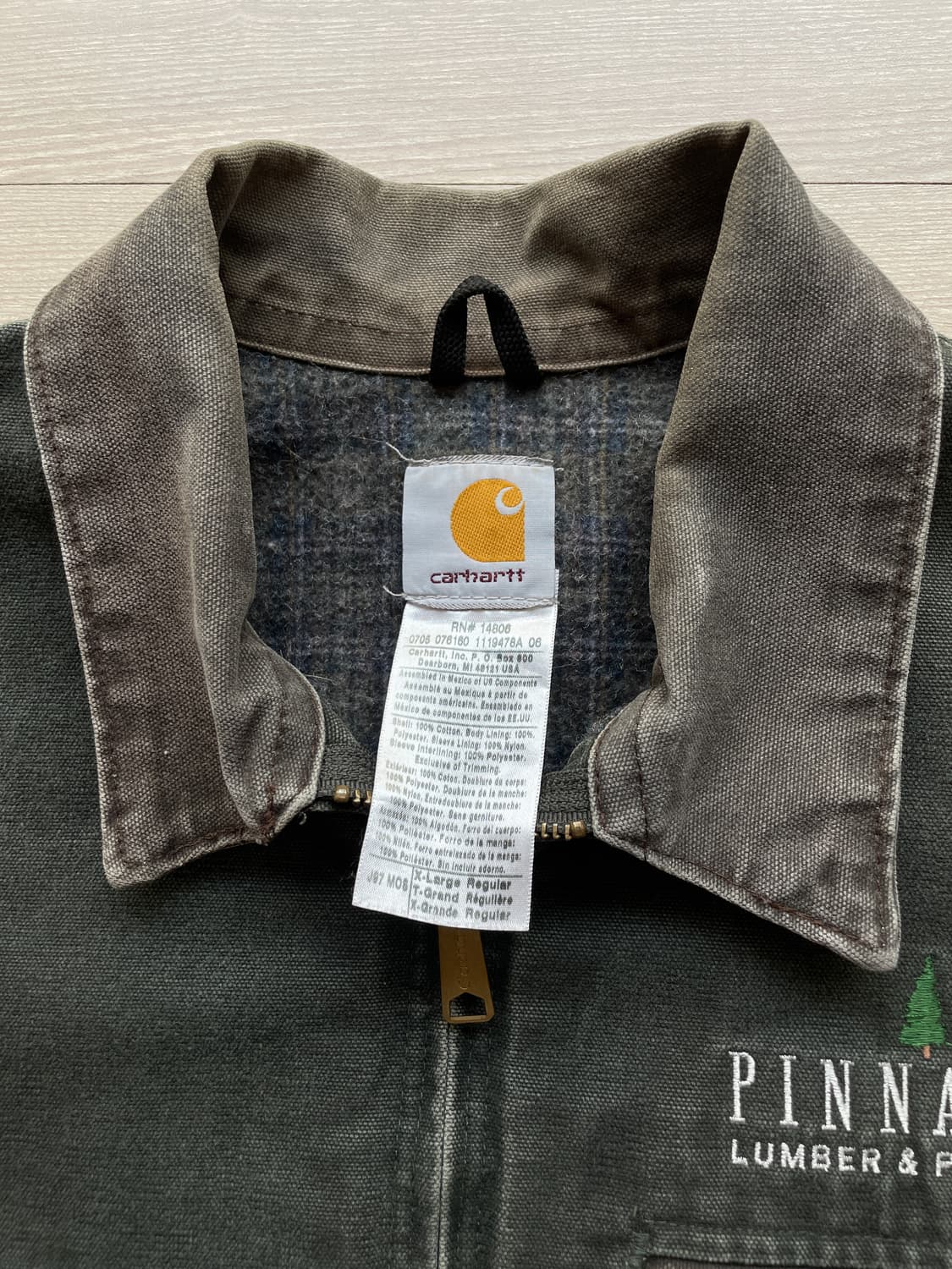 칼하트 J97 모스 mos 디트로이트 자켓 빈티지 carhartt 상품이미지3