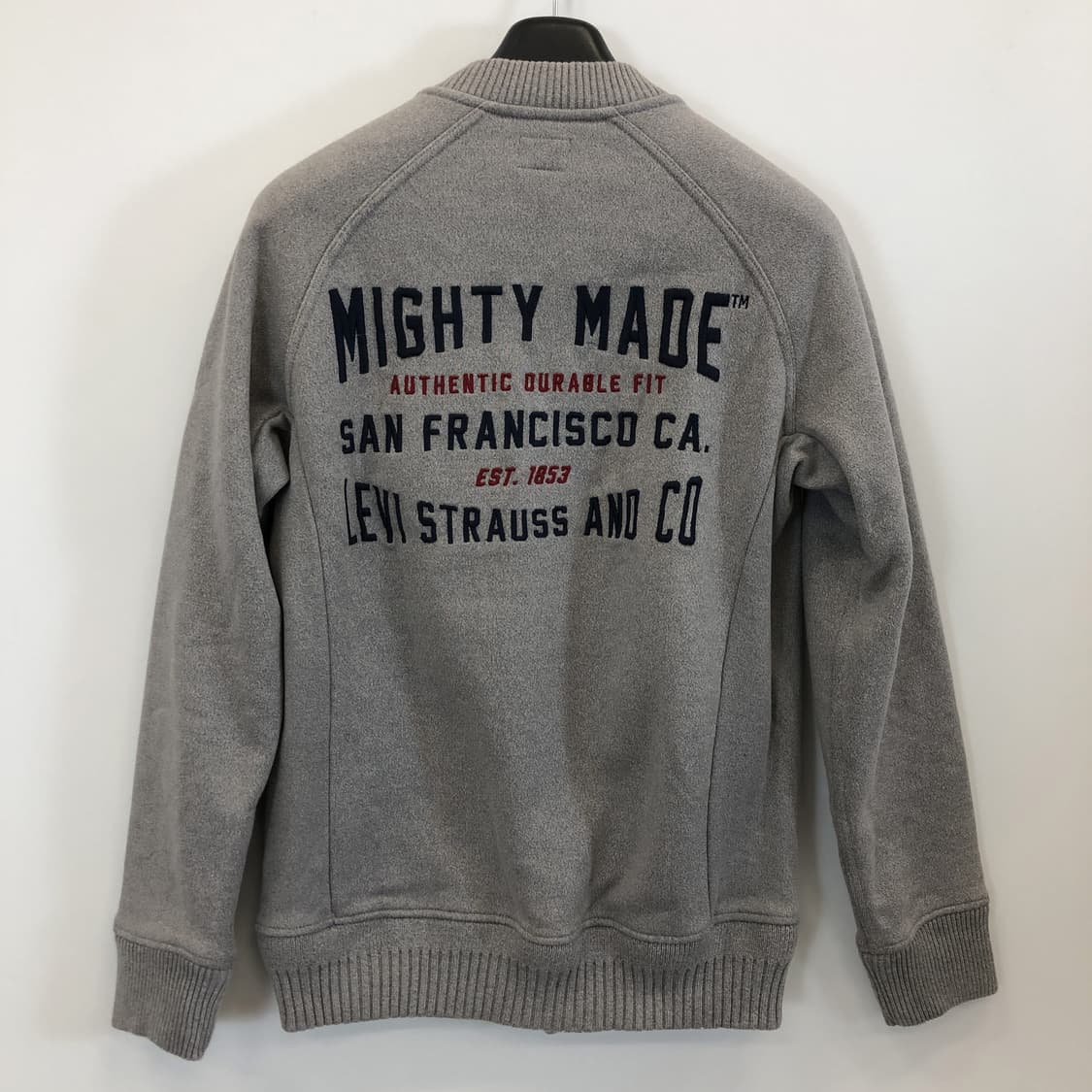 리바이스 바시티 기모 블루종점퍼 S 레드탭  상품이미지4