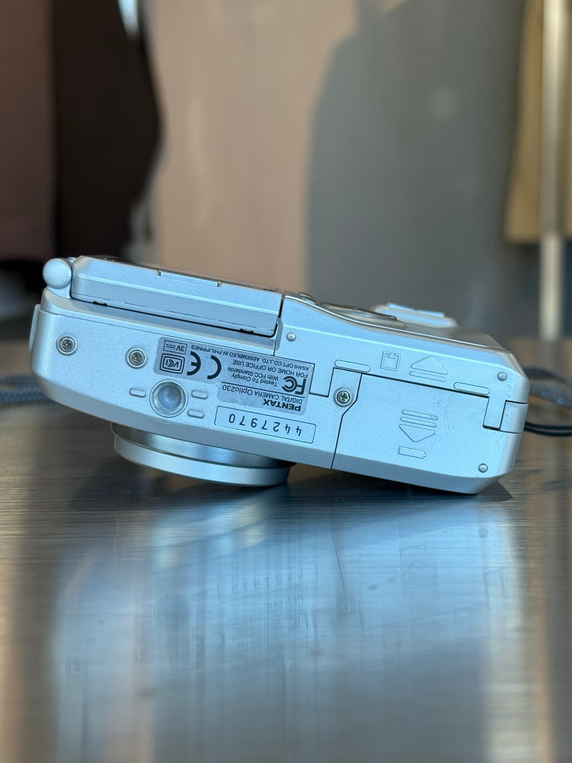 셀카가능)펜탁스 옵티오 230 실버 빈티지디카 상품이미지7