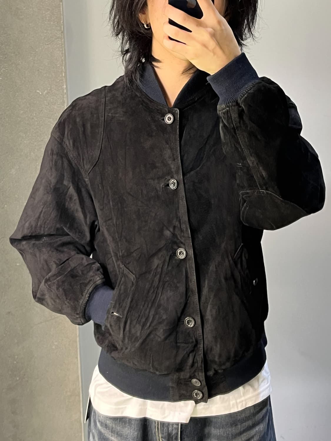 피피에프엠 90's 스웨이드 레더 자켓 상품이미지3