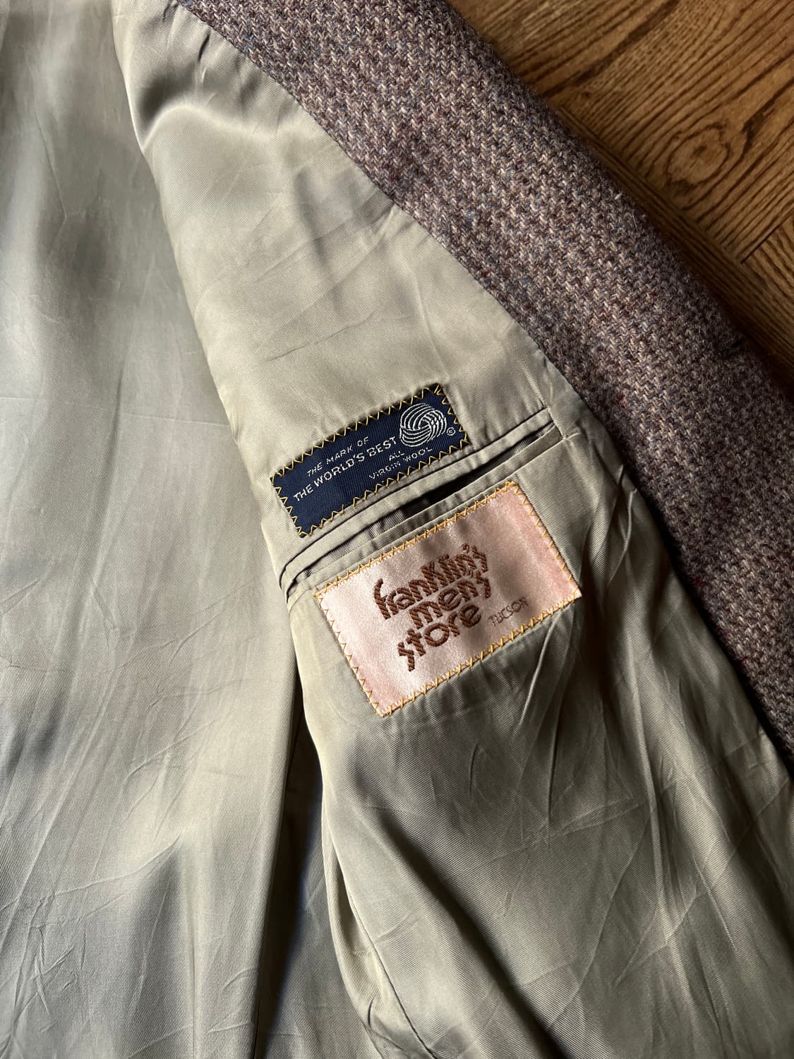 [S]폴로 유니버시티 베이지 울 블레이저 상품이미지6