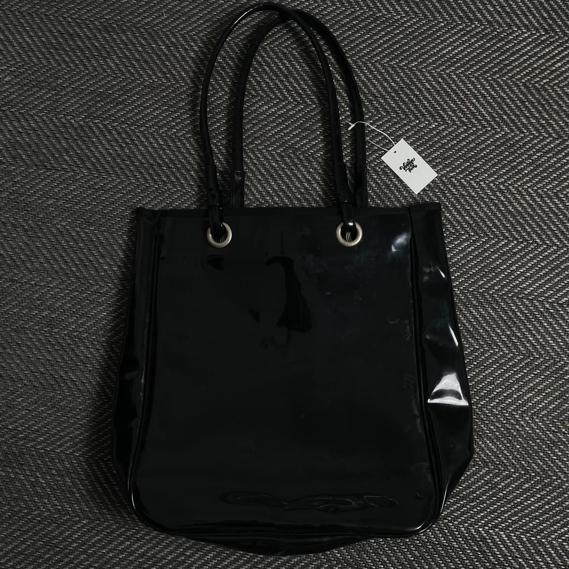 닥터마틴 코팅 글로시 토트백 블랙o 3969 상품이미지4