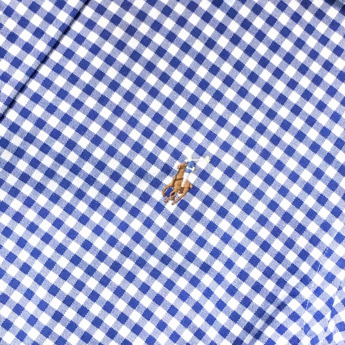 폴로랄프로렌 블루 깅엄 체크 옥스포드 셔츠 여성 55 66 남성 97  상품이미지4