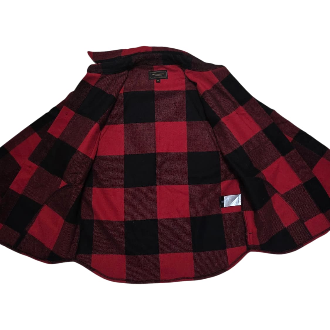 Uniform bridge 유니폼브릿지 체크 울 셔츠 워크 자켓 상품이미지2