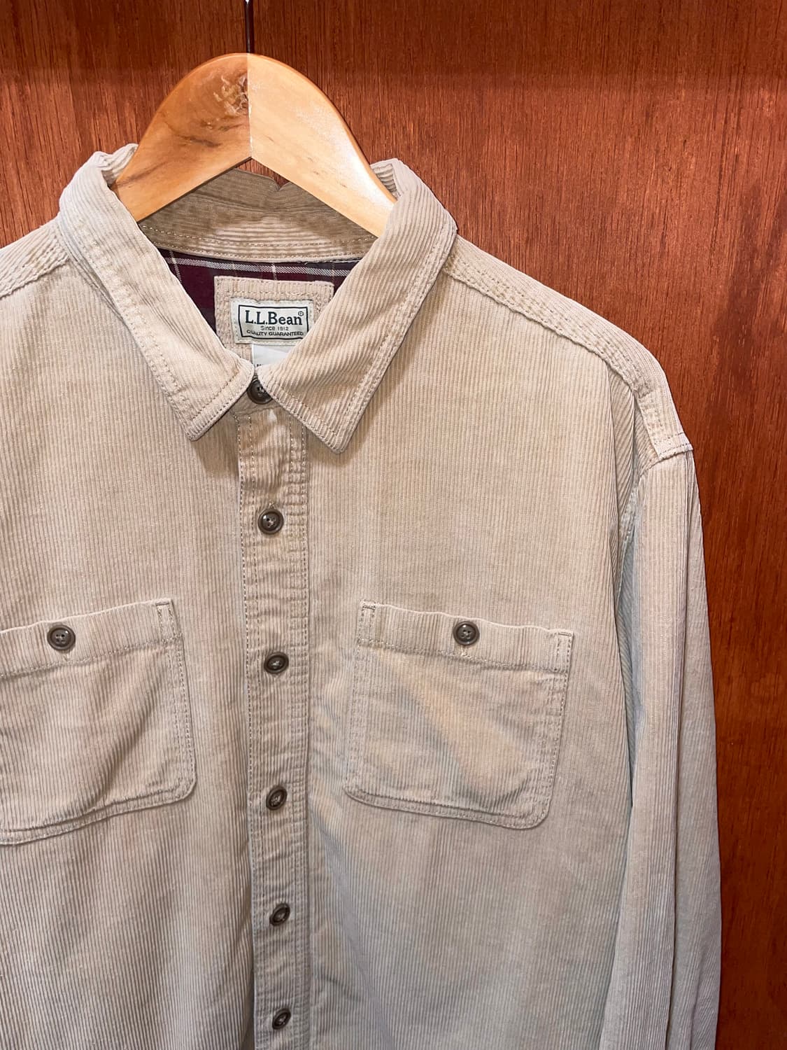 (L) L.L.Bean 엘엘빈 코듀로이 셔츠  상품이미지5