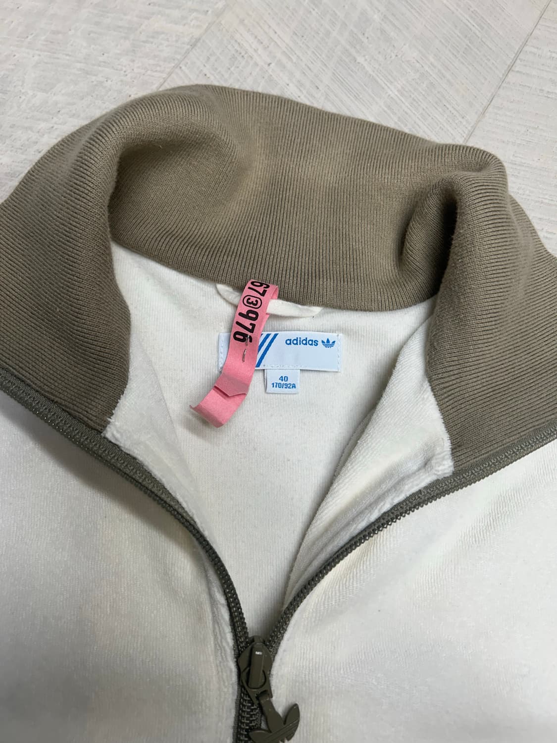 아디다스 크림모카 단가라 테리져지 상품이미지4