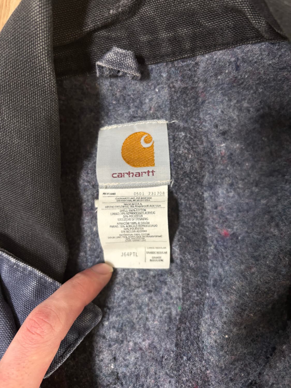 칼하트 J64 PTL 상품이미지5