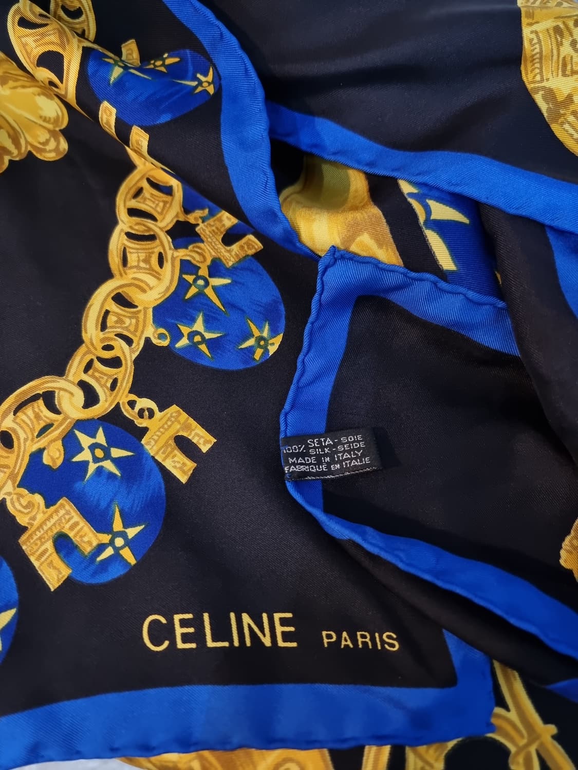 CELINE 셀린느빈티지 실크 스카프 상품이미지6