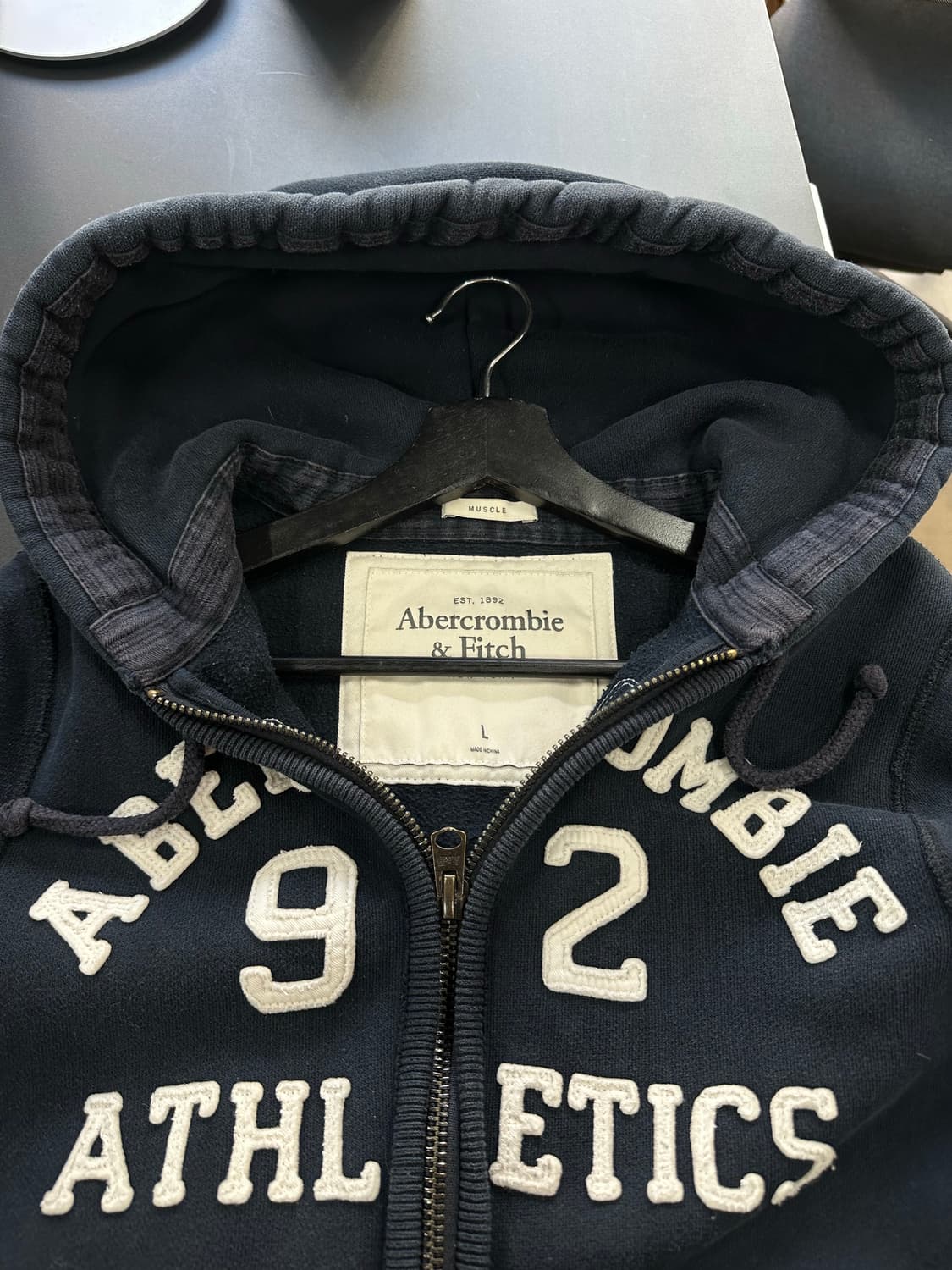 아베크롬비 머슬핏 후드집업 상품이미지6