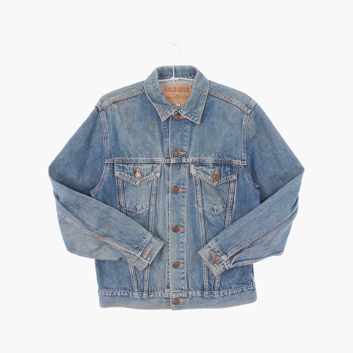 M) jpn 골드러쉬 베이직 데님자켓 상품이미지2