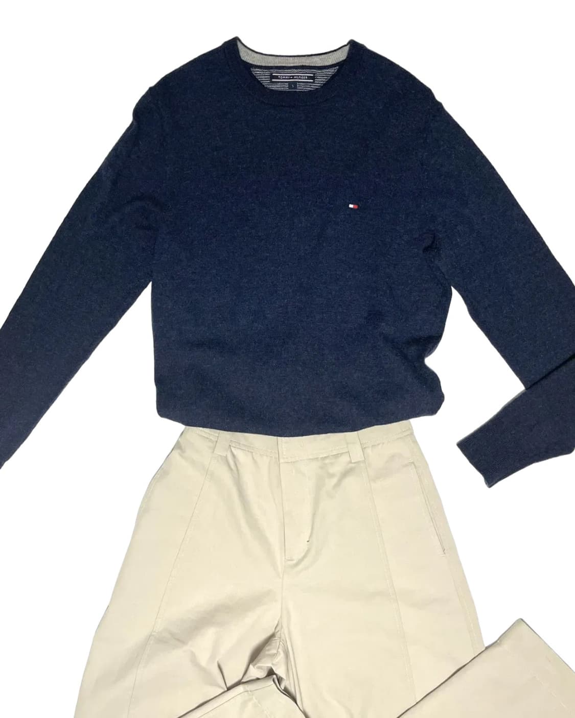 Tommy hilfiger navy wool knit 상품이미지4
