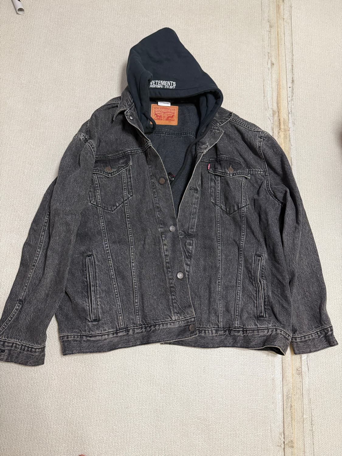 베트멍x리바이스 17ss xs 상품이미지2